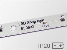 LED-Streifen mit Akku-Betrieb