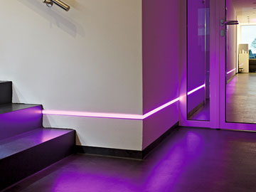 LED-Wandeinlas
