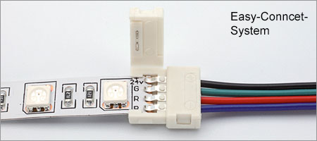 4Nadel RGB Anschluss LED Anschluss LED Adapter Led Strip Light RGBW-Anschluss 