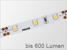 Ambiente LED-Streifen weiß