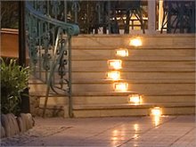Lights for stairs and ways outdoor