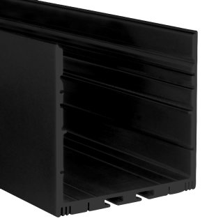 76 x 75 mm Alu LED-Profil XL-Line 2m schwarz