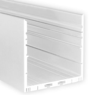 76 x 75 mm Alu LED-Profil XL-Line 2m weiß
