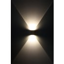 Wall Light Cube X silber