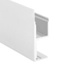 Alu LED-Profil S-Line Wall Square weiß 2m