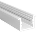 Muster 33 x 21mm Alu LED-Profil M-Line REC weiß