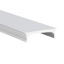 Cover flach Aluminium 2m M-Line weiß