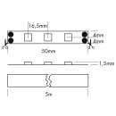 LED-Streifen 300 12V amber (gelb) 5m