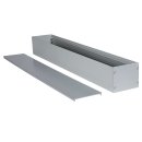 Aluminium L-Line Gehäuse standard 40cm silber