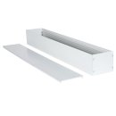 Aluminium L-Line Gehäuse standard 40cm weiß