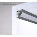 2m Alu LED-Eck-Profil M-Line silber