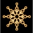 Norway Flake LED-Schneeflocke warmweiß