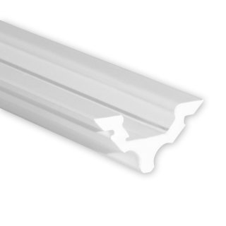 Muster Alu LED-Eck-Profil S-Line weiß
