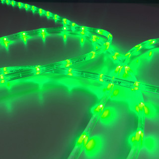 12V LED-Lichtschlauch Slimline grün 1m