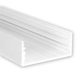 Muster 60 x 25mm Alu LED-Profil L-Line weiß