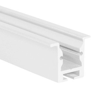 24 x 20,5mm Alu LED-Profil S-Line REC 24 ST weiß 2m