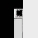 Alu LED-Fliesenprofil 10mm 2m