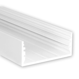 LED-Profil Komplett-Set L-Line weiß 25 mm 14 Meter