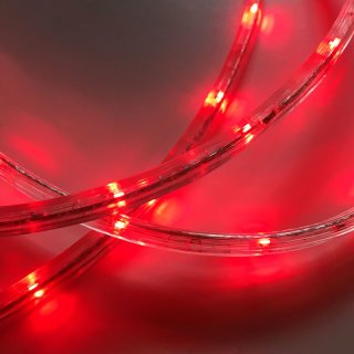 12V LED-Lichtschlauch Slimline rot 1m