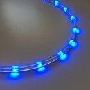 12V LED-Lichtschlauch Slimline blau
