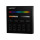 RGB-DW LED Funk-Wandbedienpanel 4 Zonen schwarz