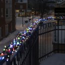 Lichterkette bunt gefrostet1500 LEDs