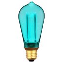 E27 Edison LED-Dekorationsbirne lightblue
