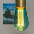 E27 Edison LED-Dekorationsbirne lightblue