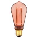 E27 Edison LED-Dekorationsbirne brown