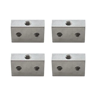M3 Gewindeblock 4er Pack