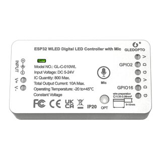 ESP32 WLED Controller mit Microfon