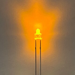 LED 2mm diffus gelb 10er-Pack