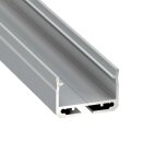 27,4 x 18,1mm Alu LED-Profil 1m silber XM