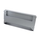 Endkappe Aluminium silber XXL