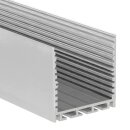Muster 45 x 45mm Alu LED-Profil PS-Line 24 silber