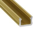 12 x 8mm Alu LED-Profil 2m gold XS