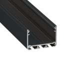 43 x 30mm Alu LED-Profil 2m schwarz PX