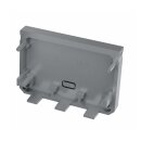 Endkappe Kunststoff silber System PX Kombi