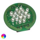 Mini-Scheinwerfer RGB 12V 18 LEDs CC