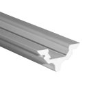 2m Alu LED-Eck-Profil S-Line silber