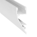 20 x 52mm Alu LED-Profil S-Line Wall 2m weiß