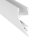 20 x 52mm Alu LED-Profil S-Line Wall 2m weiß