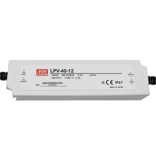 12V  40 Watt Netzteil IP67 Basic