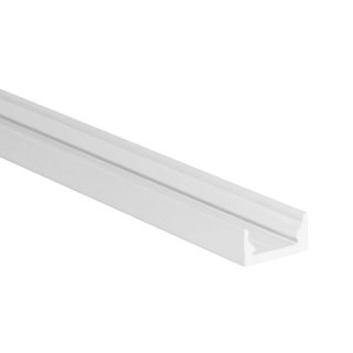 16 x 8mm Alu LED-Profil S-Line 2m weiß
