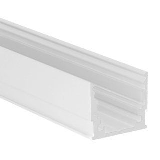 24 x 21mm Alu LED-Profil M-Line 2m weiß