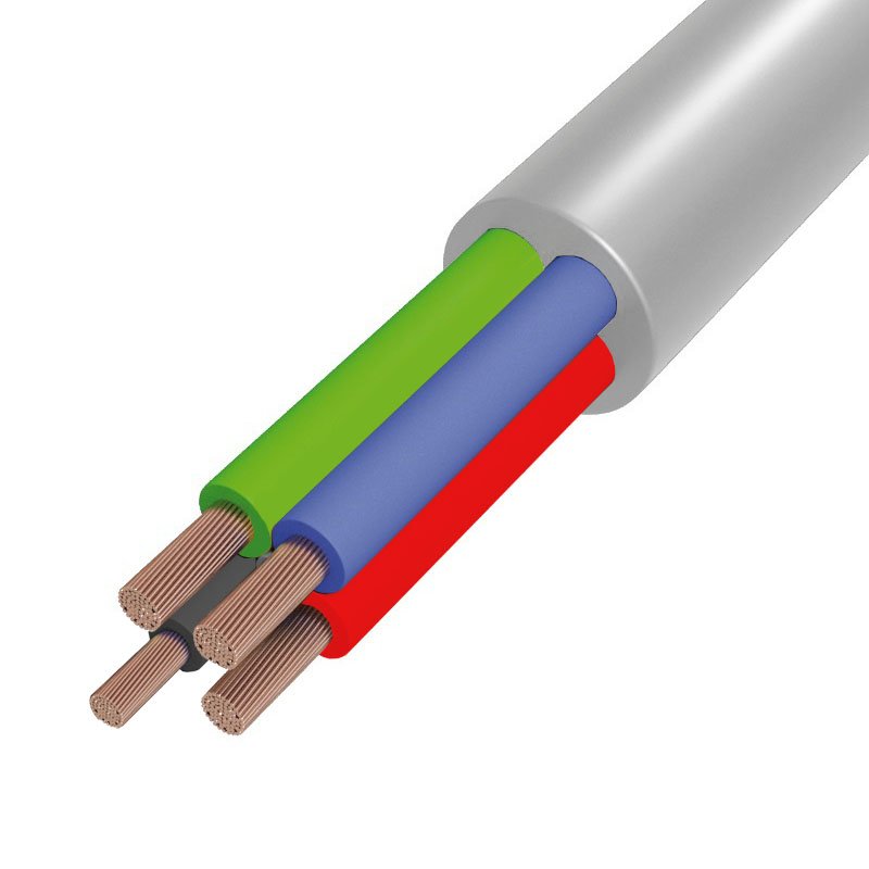 0,95€/m 10m 4-adrig 4 Adern LED RGB Kabel Anschlusskabel Litze Leitung 