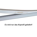 Aluprofil 2m für Flextube Flat/Pro