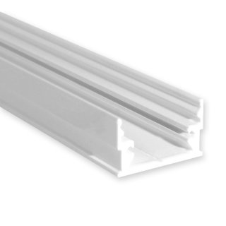 24 x 15mm Alu LED-Profil M-Line 2m weiß