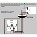 1-10V Potentiometer-Einsatz mit Schaltfunktion